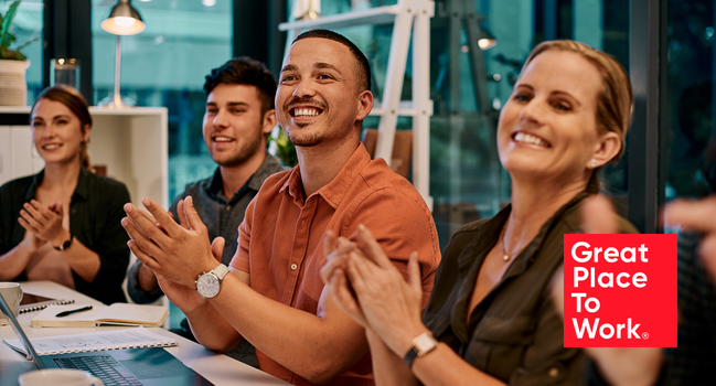 Great Place To Work certified teams